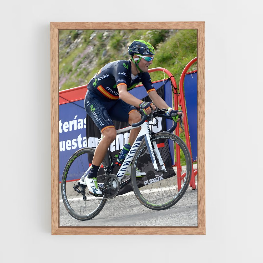 Poster Alejandro valverde – affiche Cyclisme (vue 4)
